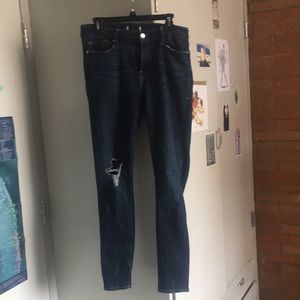 Good American Ripped Skinny Jeans